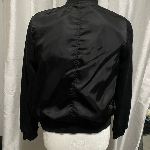 Forever 21 bomber jacket with cotton sleeves - Picture 2 of 3